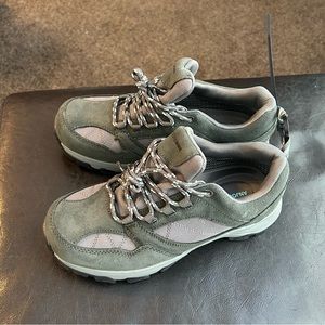 anjoufemme womens hiking Shoes Waterproof Outdoor, Breathable, Arch Support